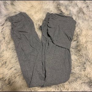 Motherhood maternity yoga Pants  gray size medium